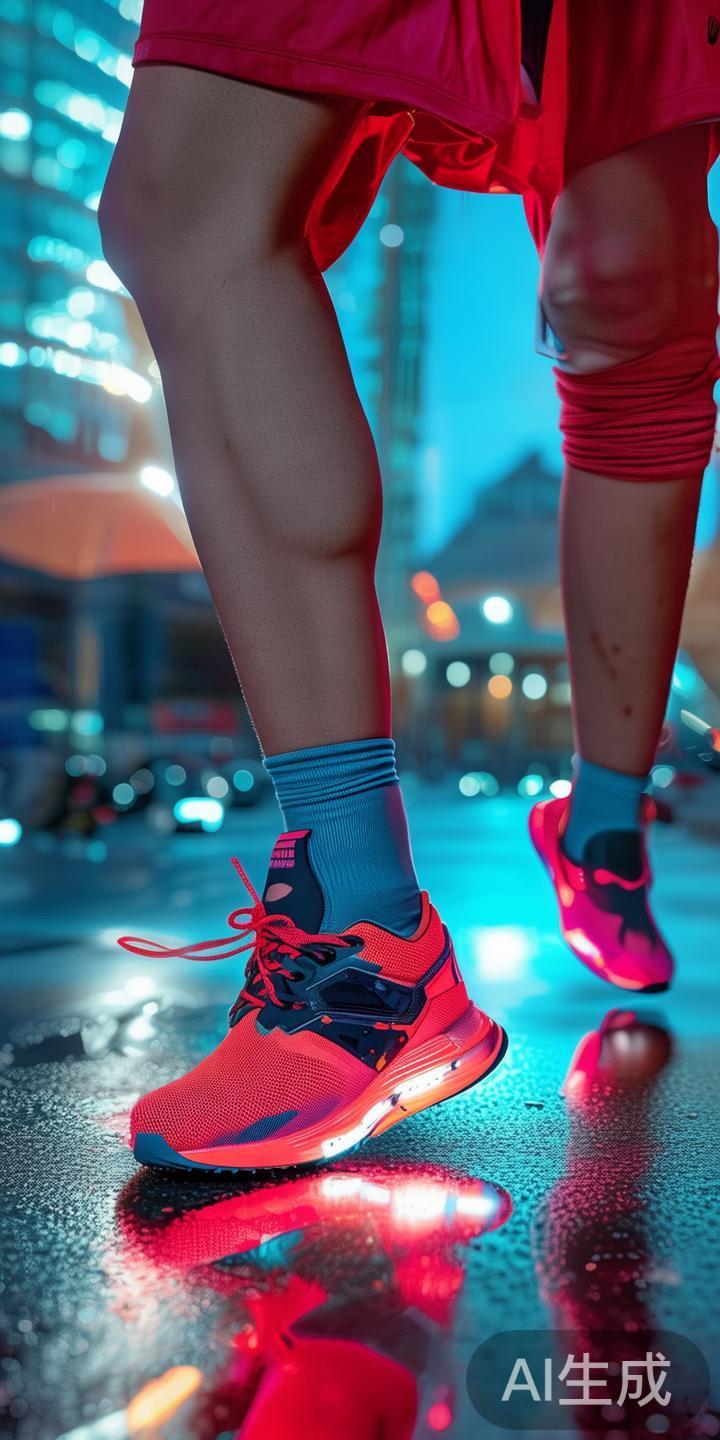 中欧体育共同引领红蓝运动风潮引爆健康新潮流 深耕运动时尚市场的某品牌,推出了一系列以红色和蓝色